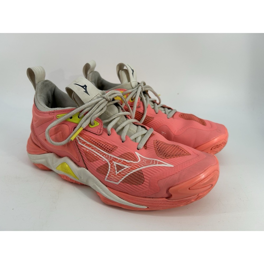 Mizuno Wave Momentum 3 Volleyball Shoes Rosebud Pink V1GA231206 Unisex Size 8.5